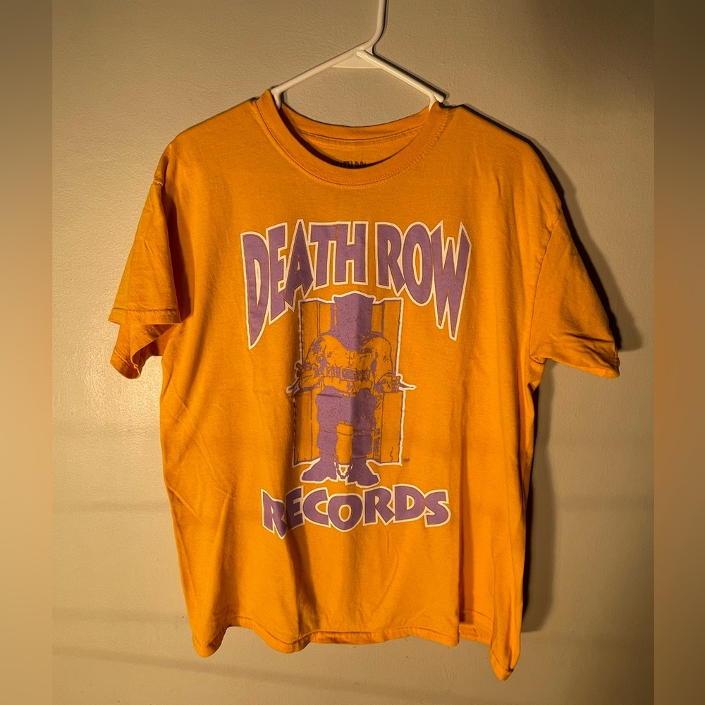 Death Row Yellow Graphic Tee